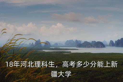 18年河北理科生，高考多少分能上新疆大學