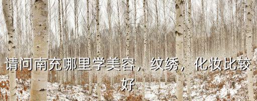 四川南充營山學美容哪里好,學美容去哪里比較好