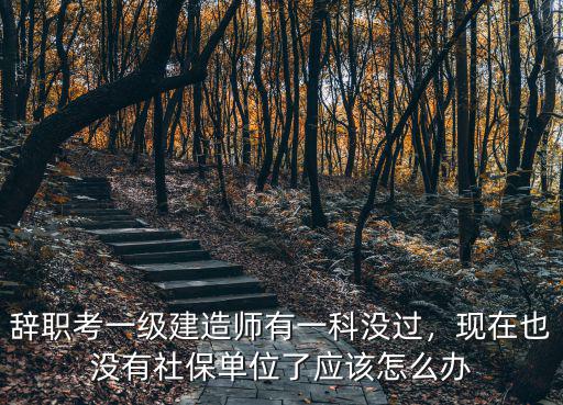 河南報(bào)考一建無(wú)社保怎么辦,沒(méi)有社保怎么辦