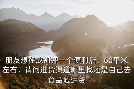 成都小賣部在哪里拿貨,可以在哪里拿貨