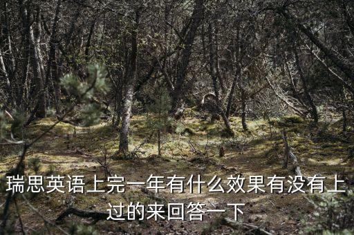 瑞思學科英語在武漢怎么樣,瑞思英語怎么樣