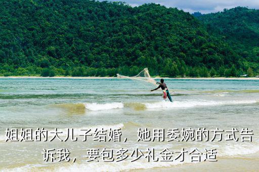 姐姐的大兒子結(jié)婚，她用委婉的方式告訴我，要包多少禮金才合適