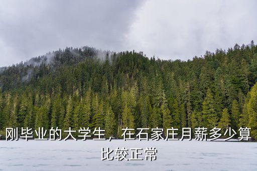 石家莊工資多少算高,想問問石家莊工資普遍多少