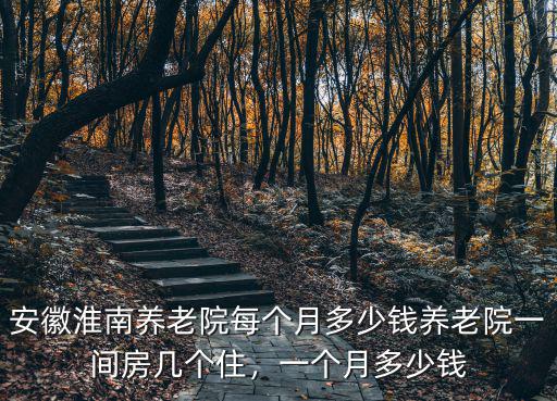 淮南微州府服務員多少一個月,安徽淮南養老院每個月多少錢
