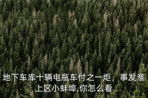 地下車庫十輛電瓶車付之一炬，事發(fā)淮上區(qū)小蚌埠,你怎么看