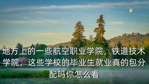 地方上的一些航空職業(yè)學(xué)院，鐵道技術(shù)學(xué)院，這些學(xué)校的畢業(yè)生就業(yè)真的包分配嗎你怎么看