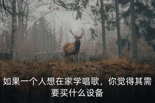想在武漢學唱歌怎么辦,如果一個人想在家學唱歌