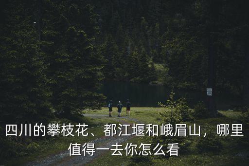四川的攀枝花、都江堰和峨眉山，哪里值得一去你怎么看