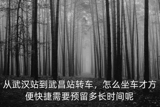 武漢站車(chē)次怎么找,怎么坐車(chē)才方便快捷