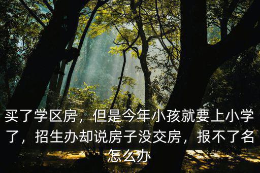 焦作民辦小學(xué)上不了怎么報(bào)片區(qū),報(bào)不了名怎么辦