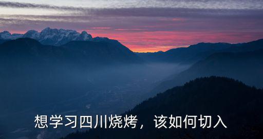 想學習四川燒烤，該如何切入