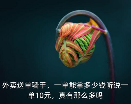 淮南市送外賣多少錢一單,送外賣大概多少錢一單