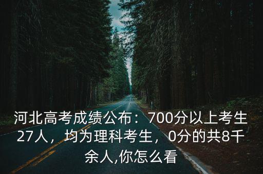 河北的孩子高考最高分是多少,今年河北高考最高分多少