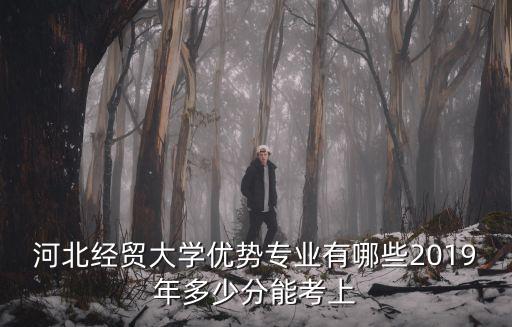 河北經貿大學多少分能進,河北經貿大學優勢專業有哪些