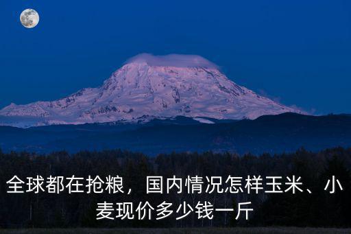 全球都在搶糧，國內情況怎樣玉米、小麥現價多少錢一斤