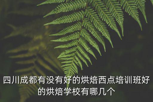 成都最好的甜點(diǎn)學(xué)校在哪里,四川哪個(gè)甜點(diǎn)學(xué)校最好
