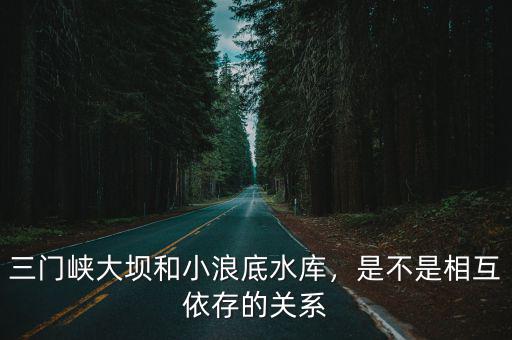 三門峽大壩是怎么樣的,三門峽大壩和小浪底水庫