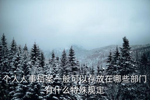 德陽人事檔案存放在哪里,人事檔案該放在哪里比較好