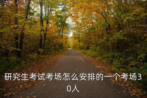 邯鄲市研究生每個考試場地多少人,研究生考試考場怎么安排的
