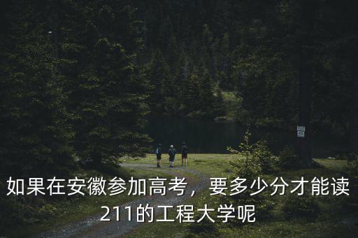 安徽高考高出一本線多少分能上211,高考總分高出一本線30分