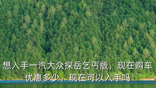滄州大眾汽車優惠多少,現在購車優惠多少