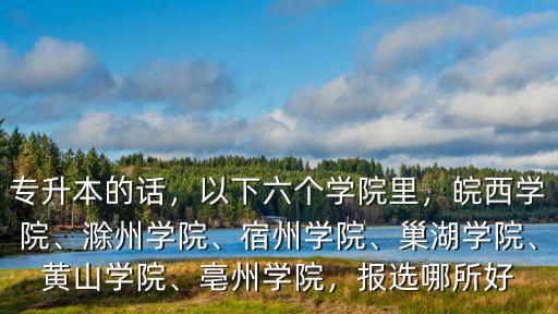 滁州學(xué)院有多少個(gè)學(xué)校,滁州學(xué)院會(huì)峰校區(qū)有哪些專業(yè)