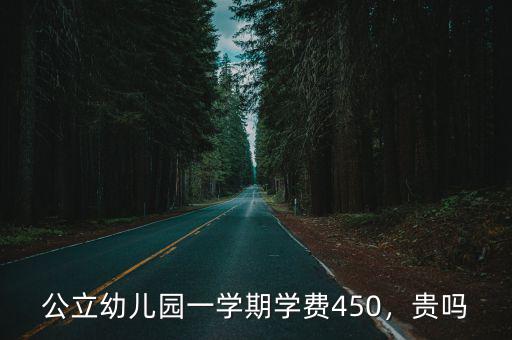 公立幼兒園一學(xué)期學(xué)費450，貴嗎
