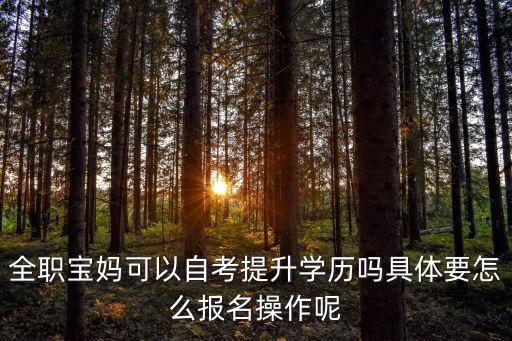 荊門學歷提升自考報名怎么報考,提升學歷要怎么報名