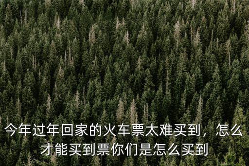 深圳到武漢的車票怎么搶到,怎么才能買到票