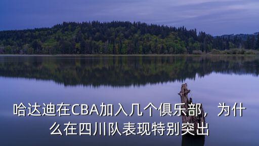 哈達迪在CBA加入幾個俱樂部，為什么在四川隊表現特別突出