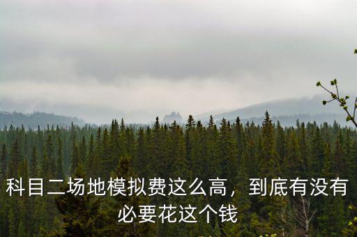 合肥科目二模擬多少錢,科目二模擬費500