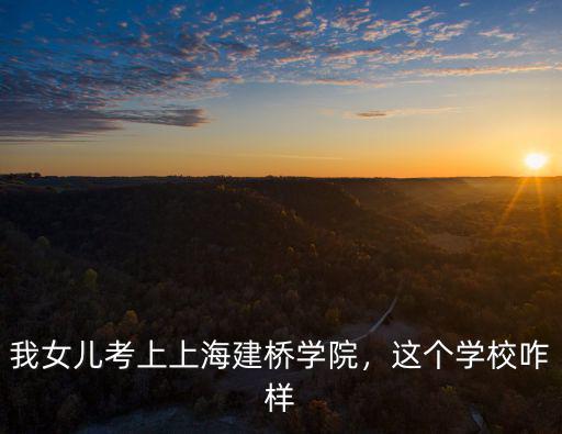 武漢建橋?qū)W院怎么樣,上海建橋?qū)W院怎么樣