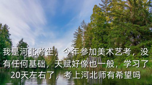 河北美術生多少分可以上河北師范,我是河北考生