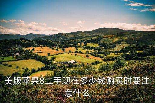合肥蘋果8二手多少錢,美版蘋果8二手現在多少錢