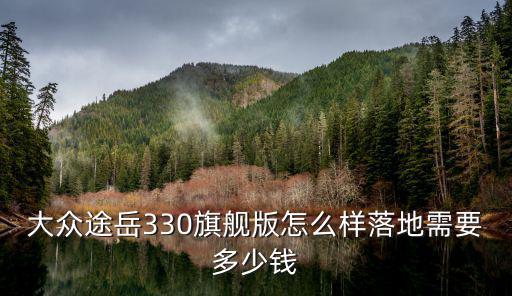 合肥大眾途岳落地多少錢,大眾途岳怎么樣