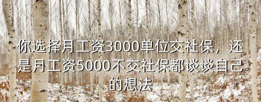河北月收入3000交多少社保,該怎么交社保