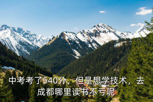 成都中考提分哪里好,去成都哪里讀書不虧呢