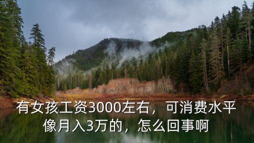 安慶月入3萬的有多少,可消費水平像月入3萬的