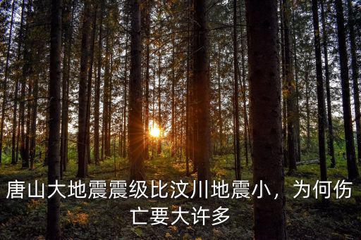 唐山大地震有多少國家支援,唐山大地震震級比汶川地震小