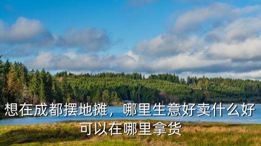 成都哪里有擺攤的雨傘賣,在成都擺攤賣什么比較好