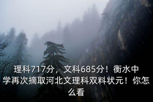 張熙峰河北衡水中學多少分,河北衡水中學有多厲害