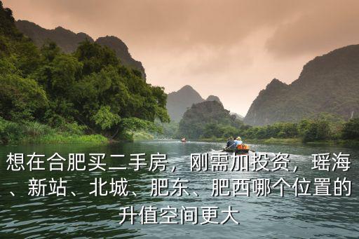 想在合肥買二手房，剛需加投資，瑤海、新站、北城、肥東、肥西哪個位置的升值空間更大