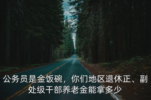安徽副處級干部退休工資多少,副處級干部養(yǎng)老金能拿多少