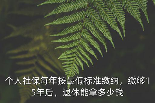 南陽社保最低基數退休能拿多少錢,退休能拿多少錢