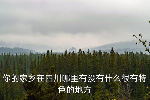 綿陽歡樂小鎮在哪里,你的家鄉在四川哪里