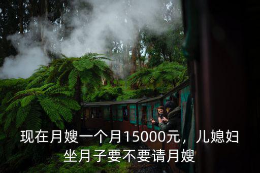 現在月嫂一個月15000元，兒媳婦坐月子要不要請月嫂