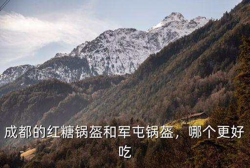 成都的紅糖鍋盔和軍屯鍋盔，哪個(gè)更好吃
