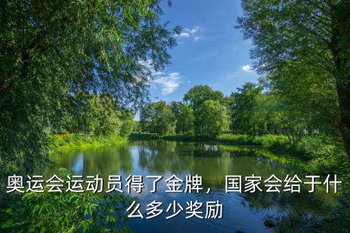 奧運會運動員得了金牌，國家會給于什么多少獎勵