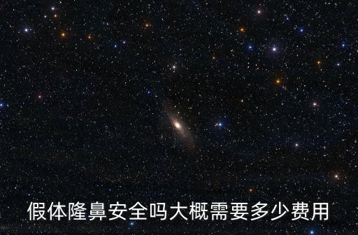 假體隆鼻安全嗎大概需要多少費(fèi)用