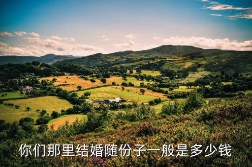 河北高陽結婚份子錢一般隨多少,鄰居們一般隨多少錢的份子錢
